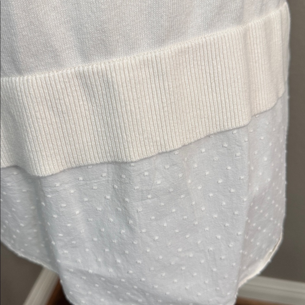 Loft short sleeve sweater LARGE - Picture 3 of 4